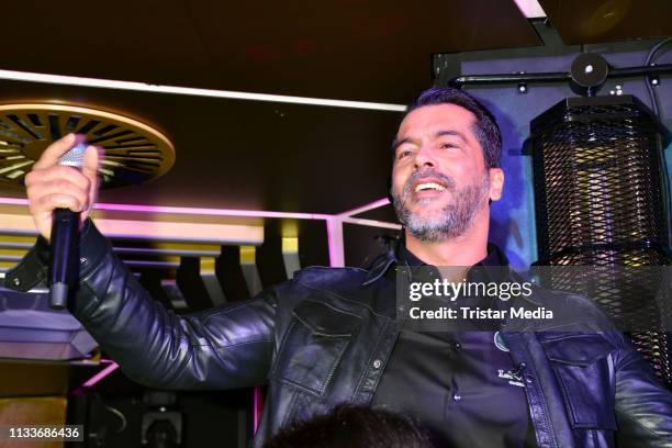 Aurelio Savina during the Giulia song release party at Cheshire Cat Club on March 29, 2019 in Berlin, Germany.