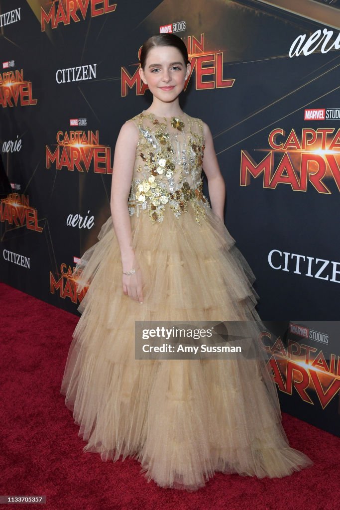 Marvel Studios "Captain Marvel" Premiere - Red Carpet