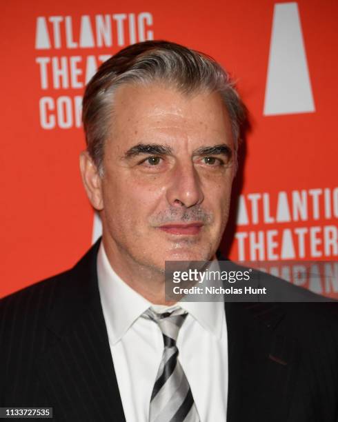 Chris Noth attends the Atlantic Theater Company 2019 Gala at The Plaza on March 04, 2019 in New York City.