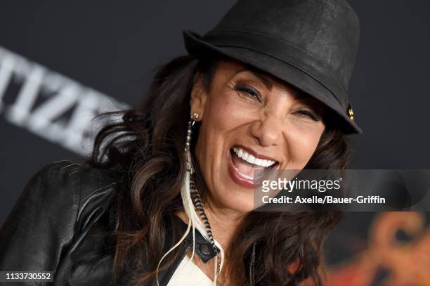 Downtown Julie Brown attends Marvel Studios 'Captain Marvel' Premiere on March 04, 2019 in Hollywood, California.
