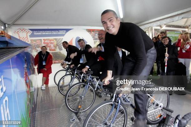 France Celebrates 'L'Europe Du Sport' In Paris, France On October 05, 2008 - Holding the Presidency of the European Union since July 1 France has...