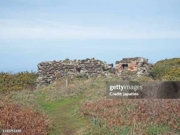 ruined house - comunidad autónoma de galicia 個照片及圖片檔