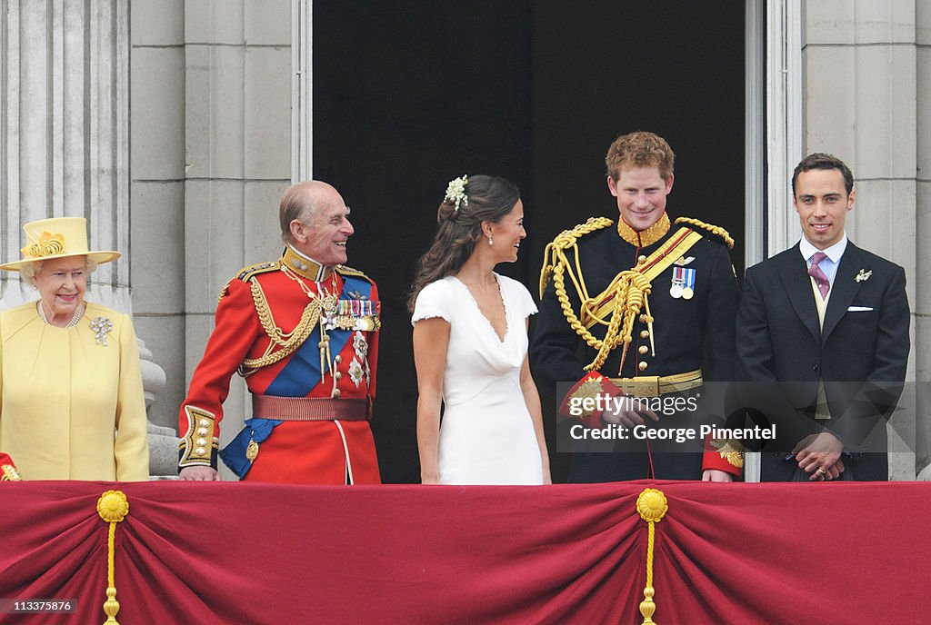 The Wedding of Prince William with Catherine Middleton - Buckingham Palace Balcony