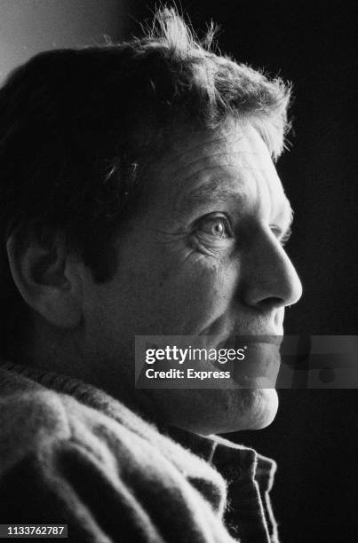 Israeli writer, novelist, journalist, and intellectual Amos Oz , UK, 7th November 1983.