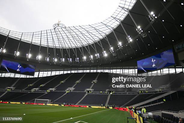 Tottenham Stadium Railing Tottenham New Stadium Photos Photos and Premium High Res Pictures ...