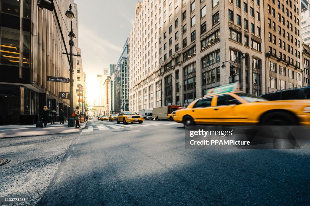 NY verkeer van de stad