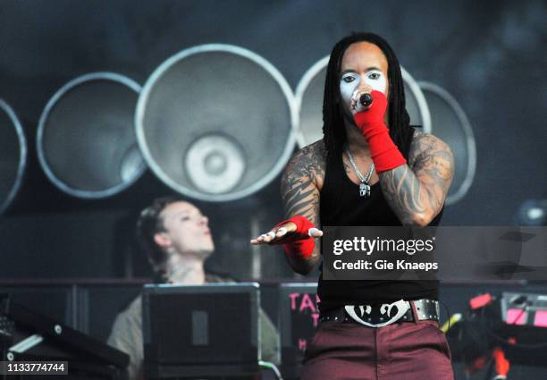 The Prodigy, Maxim, Liam Howlett, Pinkpop Festival, Landgraaf, Holland, .