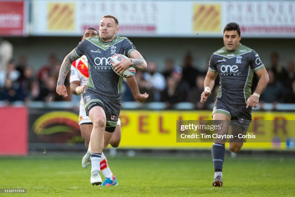 Catalans Dragons V Warrington Wolves