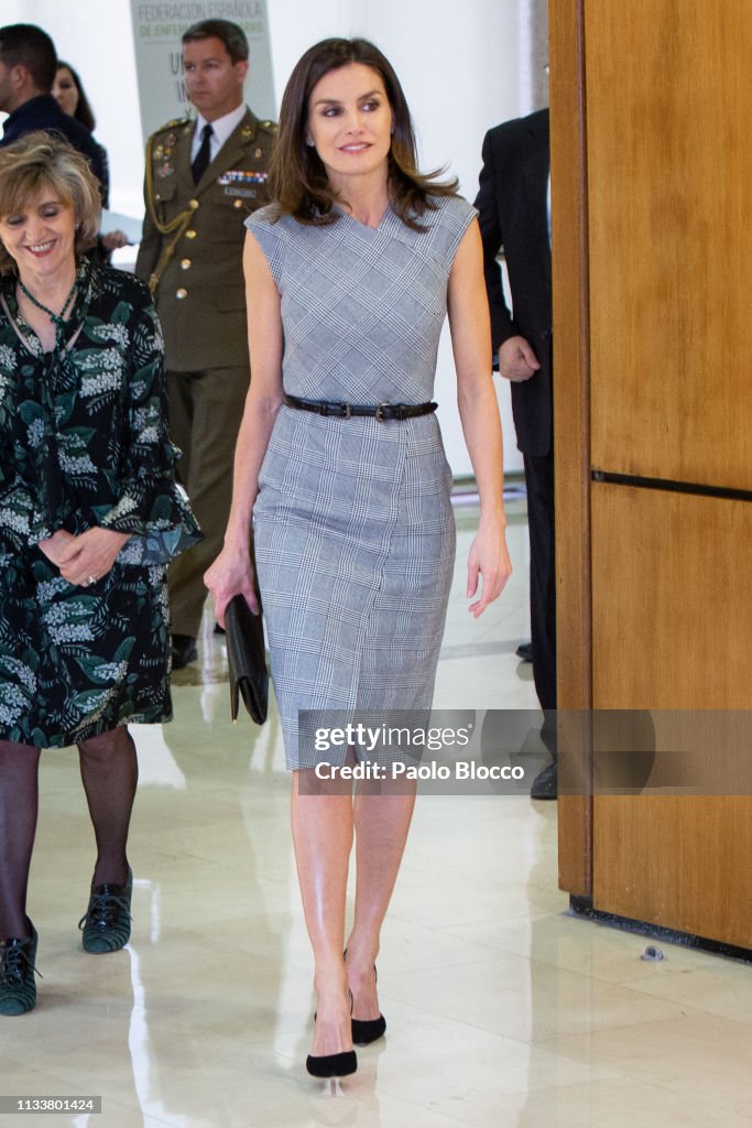 Queen Letizia Attends the Rare Diseases World Day Event