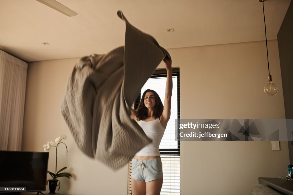 Home is where you have to make the bed