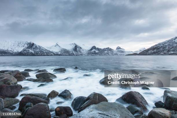 norway - senja - kreativität stock pictures, royalty-free photos & images