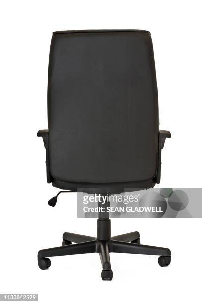 back of office chair - office chair stock pictures, royalty-free photos & images
