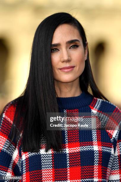 Jennifer Connelly attends the Louis Vuitton show as part of the Paris Fashion Week Womenswear Fall/Winter 2019/2020 on March 05, 2019 in Paris,...