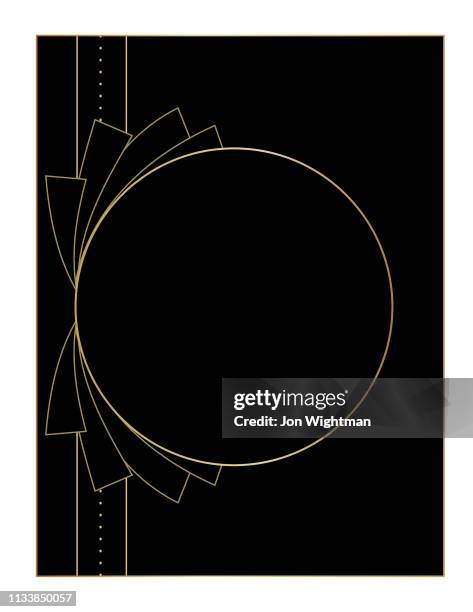 ilustraciones, imágenes clip art, dibujos animados e iconos de stock de fondo art deco - gatsby card