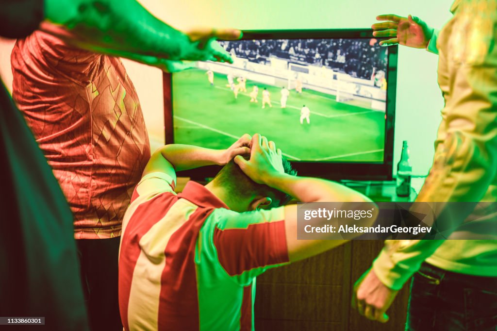 Soccer Fans Devastated From Loss