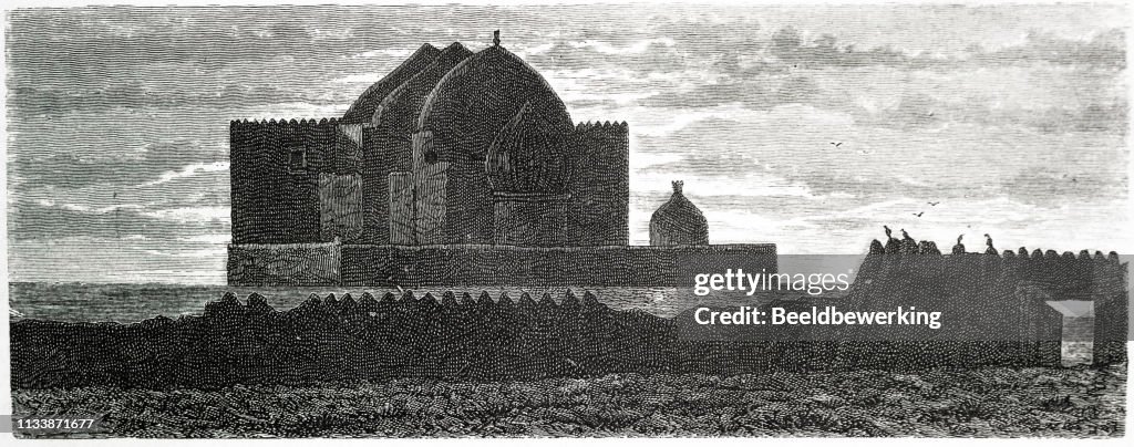 Samarkand mosque turkestan