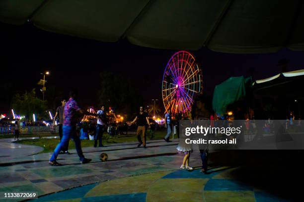 zawraa park - baghdad skyline stock pictures, royalty-free photos & images