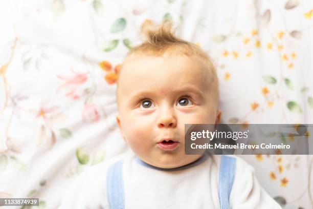 happy baby - babyface stock-fotos und bilder