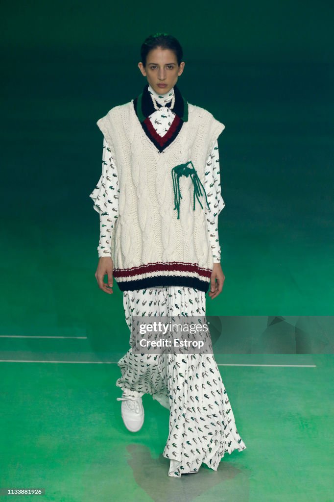 Lacoste : Runway - Paris Fashion Week Womenswear Fall/Winter 2019/2020