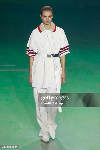 Lacoste : Runway - Paris Fashion Week Womenswear Fall/Winter 2019/2020, Nyhetsfoto