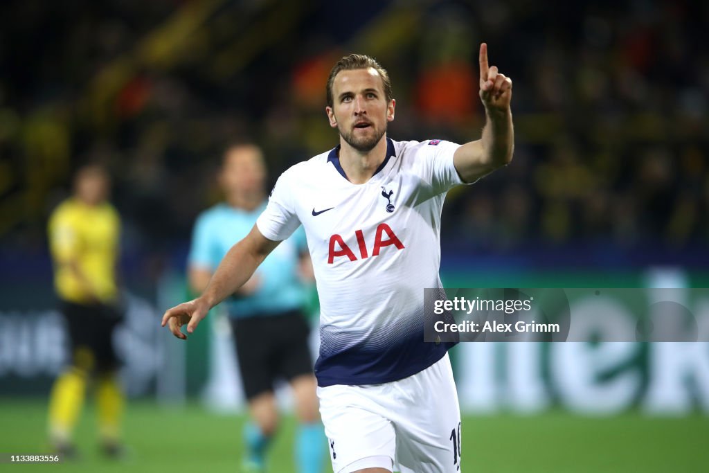 Borussia Dortmund v Tottenham Hotspur - UEFA Champions League Round of 16: Second Leg For Santander