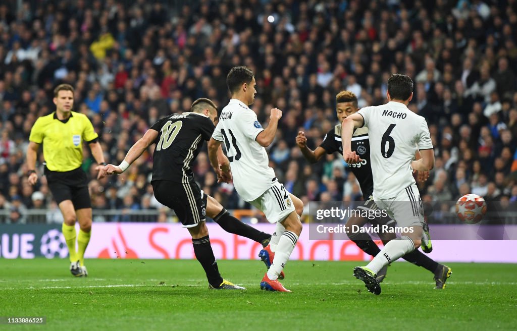 Real Madrid v Ajax - UEFA Champions League Round of 16: Second Leg