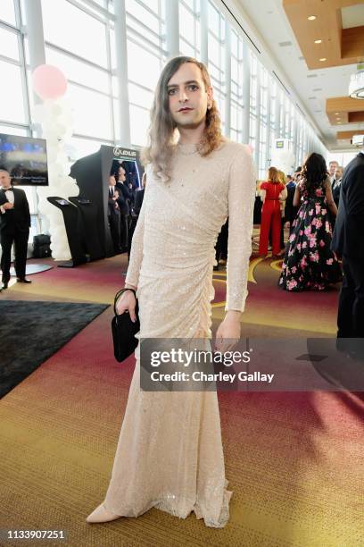 Jacob Tobia attends The Human Rights Campaign 2019 Los Angeles Gala Dinner at JW Marriott Los Angeles at L.A. LIVE on March 30, 2019 in Los Angeles,...