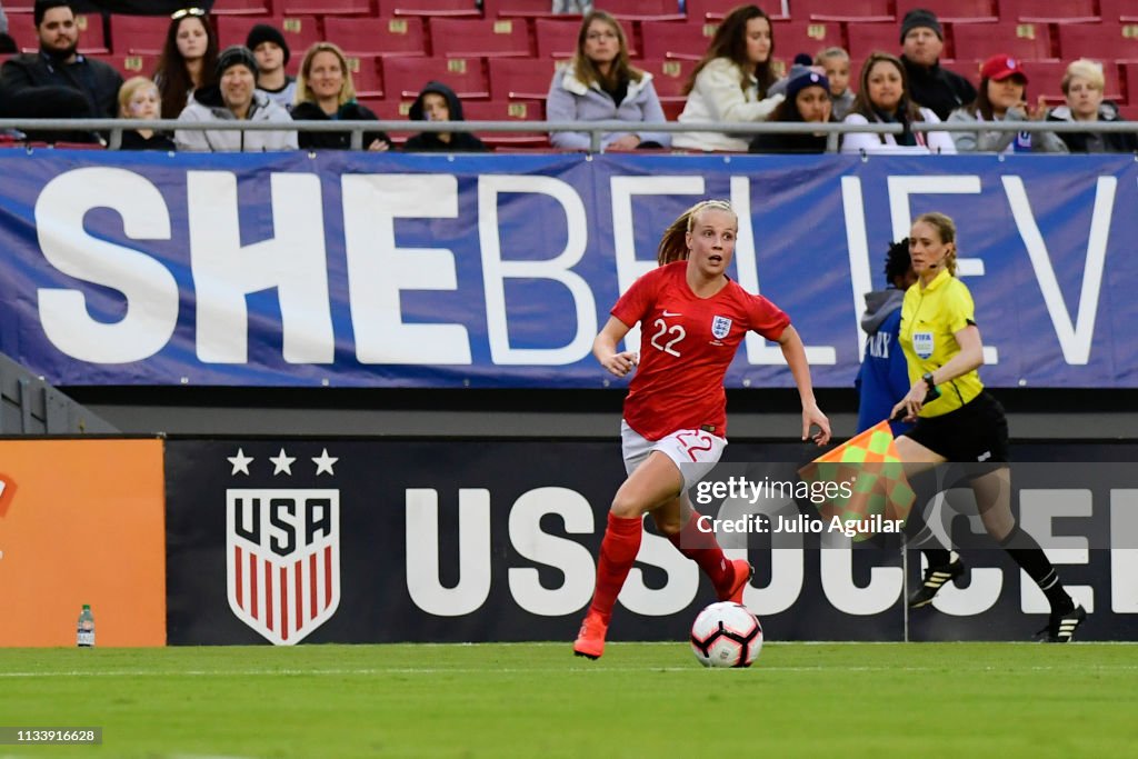 2019 SheBelieves Cup - England v Japan