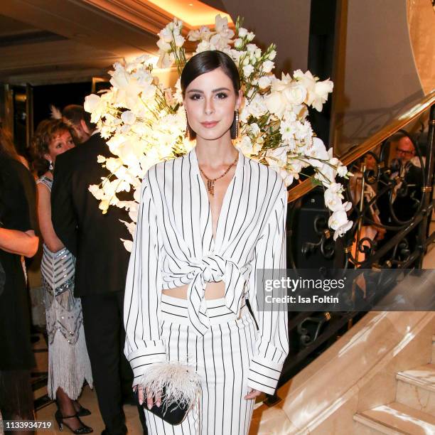 German singer Lena Meyer-Landrut during the Ritz Carlton Berlin Re-Opening Party at Ritz Carlton on March 5, 2019 in Berlin, Germany.