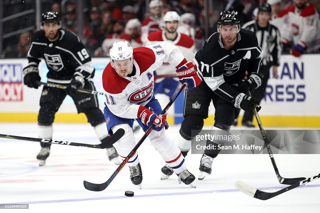 Montreal Canadiens v Los Angeles Kings