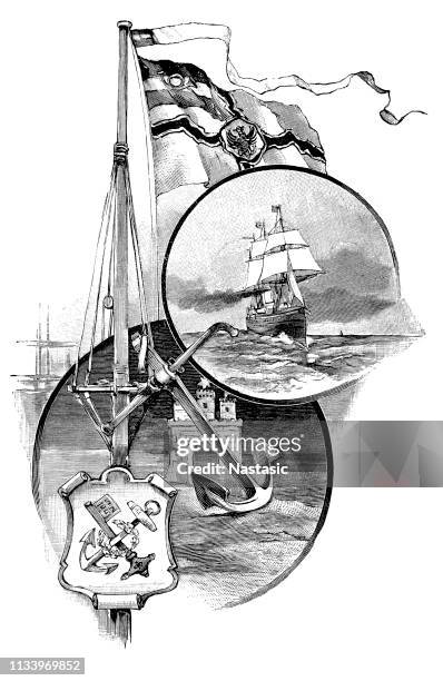 Nautical Elements High-Res Vector Graphic