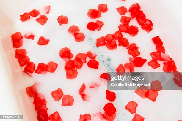 heart bath for valentine's day - festival float stock pictures, royalty-free photos & images