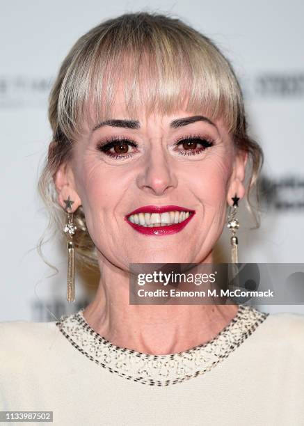 Tracie Bennett attends the 'Up Next Gala' at The National Theatre on March 05, 2019 in London, England.