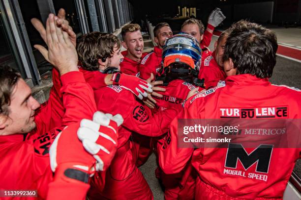 Teamwork Car Racing Photos and Premium High Res Pictures - Getty Images