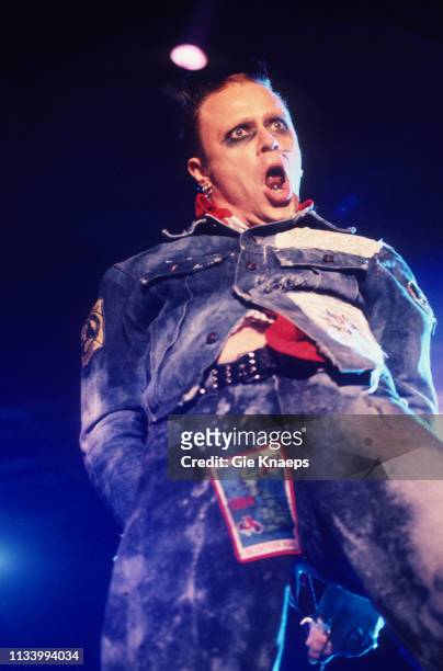 Keith Flint, The Prodigy, Torhout/Werchter Festival, Werchter, Belgium, 6th July 1997.