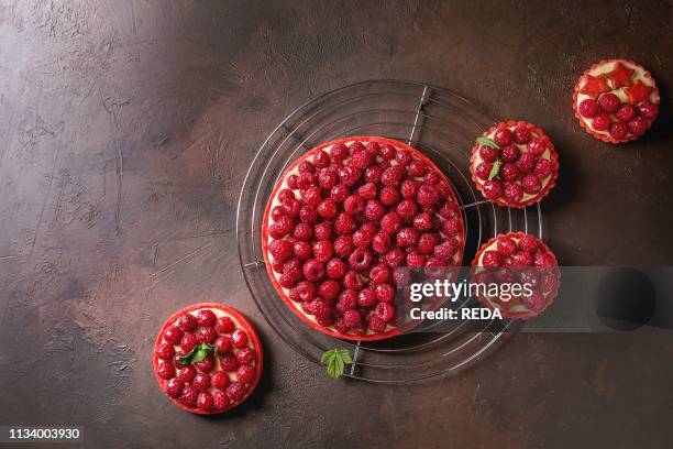 Red Raspberry Tarts 42 Custard Cool Stock Photos, High-Res Pictures, and Images - Getty Images