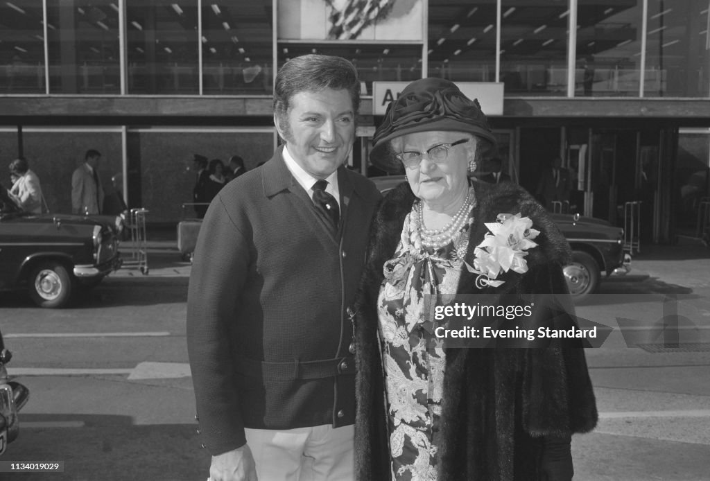 Liberace and his mother Frances
