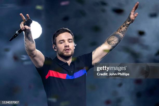 Liam Payne performs during WE Day UK 2019 at The SSE Arena on March 06, 2019 in London, England.