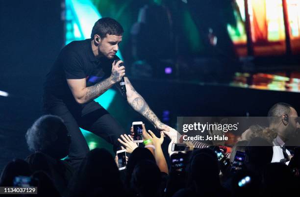 Liam Payne performs on stage at We Day UK at SSE Arena, Wembley on March 06, 2019 in London, England.