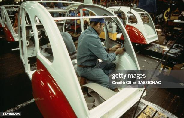 The 2 Cv On March 1988 In Levallois,France