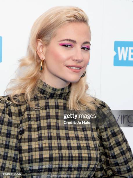 Pixie Lott attends We Day UK at SSE Arena, Wembley at SSE Arena on March 06, 2019 in London, England.