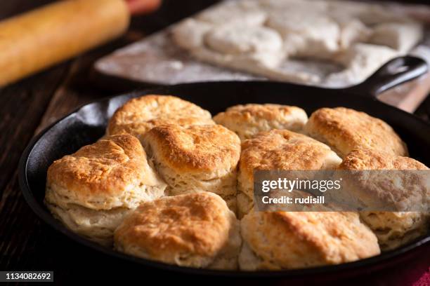 making biscuits - southern usa stock pictures, royalty-free photos & images