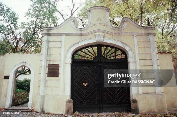 Prague Illustration On October 20Th,1990 - Villa Bertramka,Mozart'S House In Prague