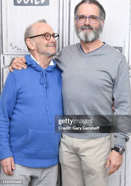 Director Joel Grey and actor Steven Skybell visit the Build Series to discuss the Off-Broadway play 'Fiddler on the Roof' as done in Yiddish at Build...