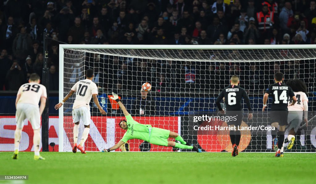 Paris Saint-Germain v Manchester United - UEFA Champions League Round of 16: Second Leg