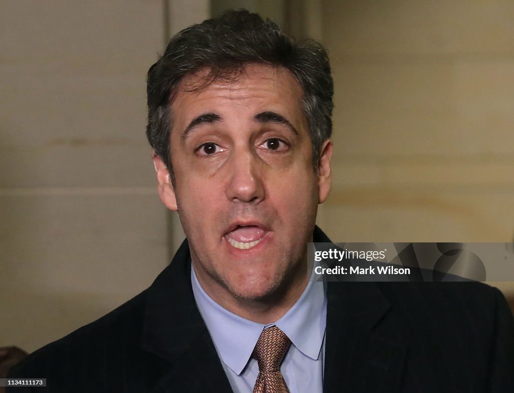 Michael Cohen Continues Testimony To House Intelligence Committee