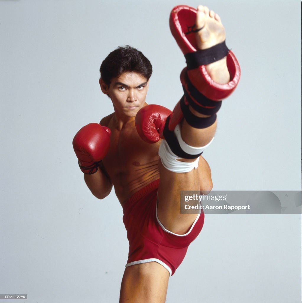 Kickboxer Don Wilson Portrait Session 1987