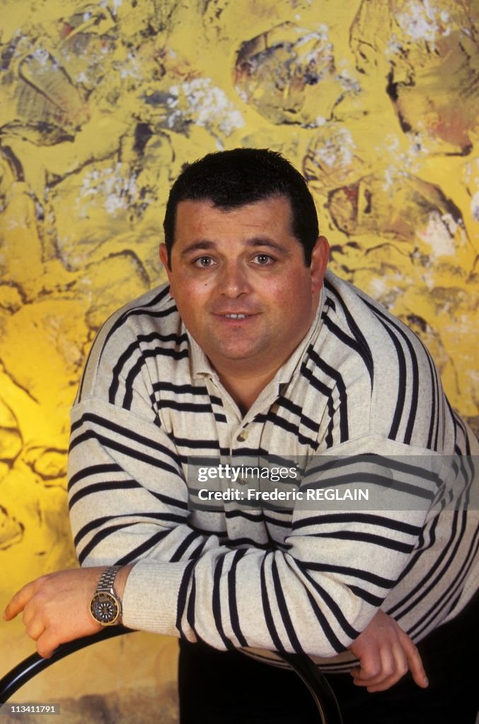 Eric Collado, Comedian On February 1st, 1997 In France. News Photo ...