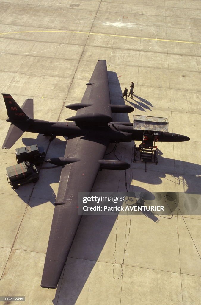 Istres Base: The U-2 Spy Plane On January 20th, 1996 In Istres,France