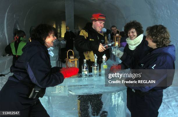 Jukkas-Jarvi: Ice Hotel In Jukka Jarvi,Suede On March 1st, 1996 In Jukka Jarvi,Sweden